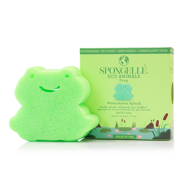 Spongelle Frog | Eco Animals Kids Buffer
