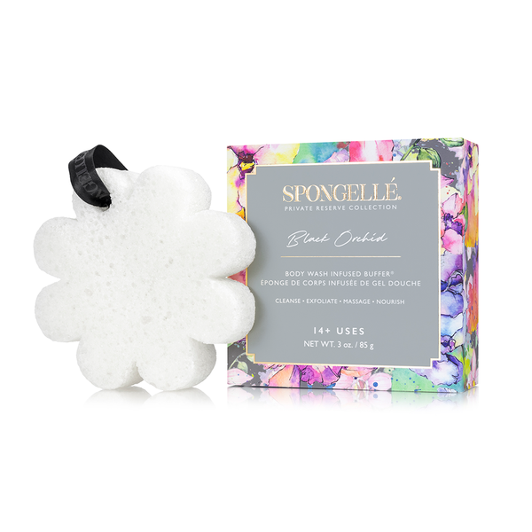 Spongelle Black Orchid | Boxed Flower