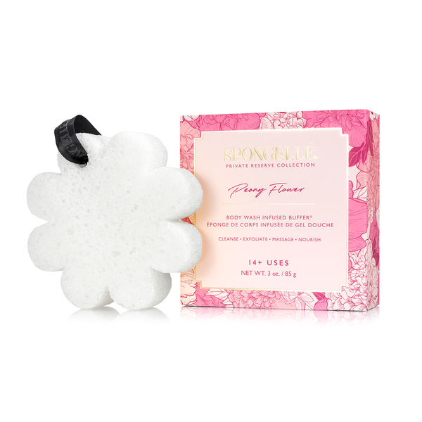 Spongelle Peony Flower | Boxed Flower